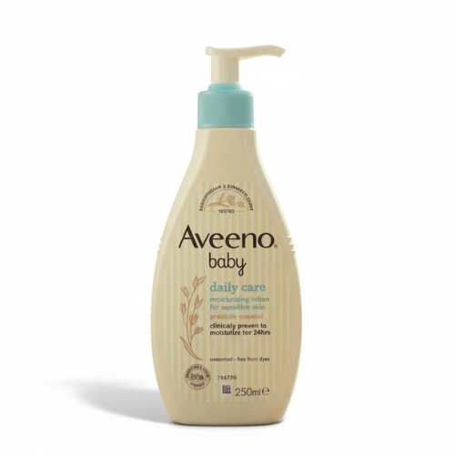 Aveeno Baby Daily Lotion 250ml Prebiotic Oat Fragrance-Free ( Italy )