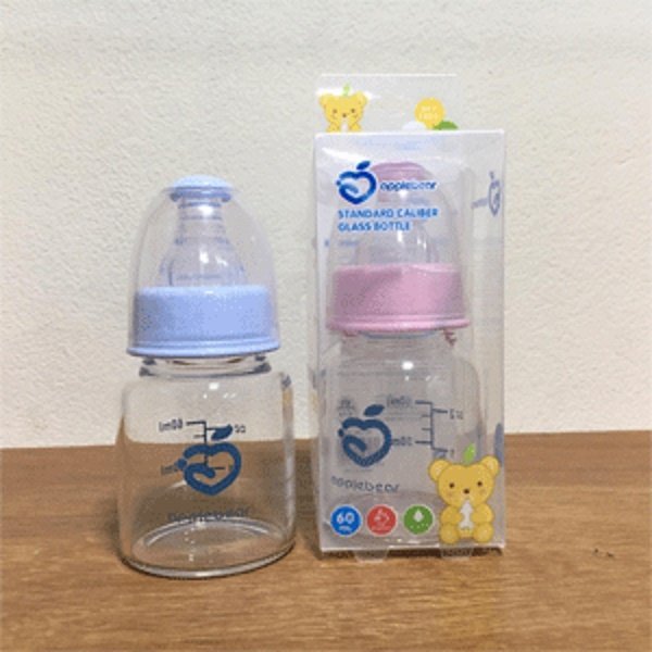 Apple Bear Glass Feeder -60ml