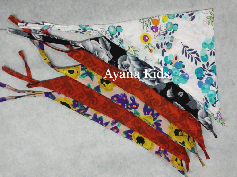 Cotton Nappy For Baby -10 pcs - Multicolor