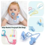 Cartoon Shape Pacifier With Clip
