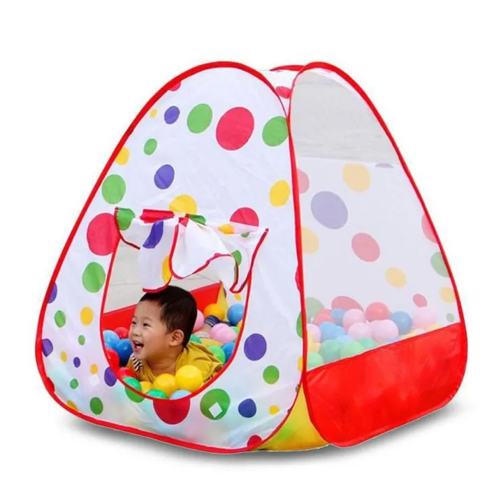 Baby Tent Play House for Kids With 50 pcs plastic balls