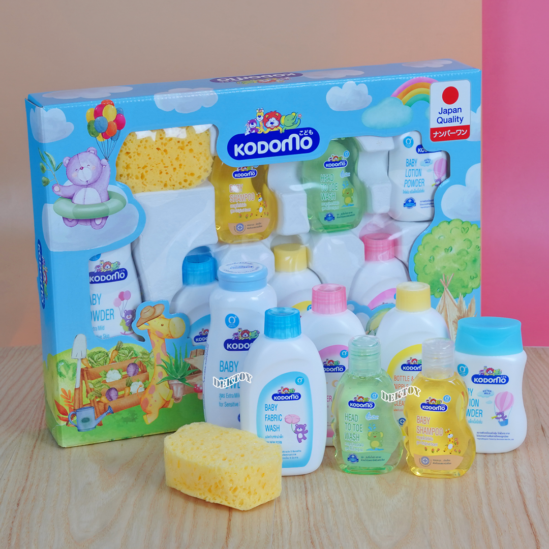 Kodomo Skincare Toiletries 8pcs Gift Set