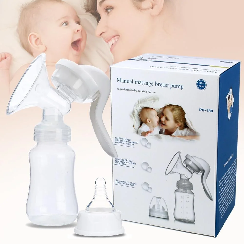 Adjustable Breast Feeding Silicone Hand Pump
