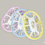 Folding Cloth Clip Hanger 24pcs clip