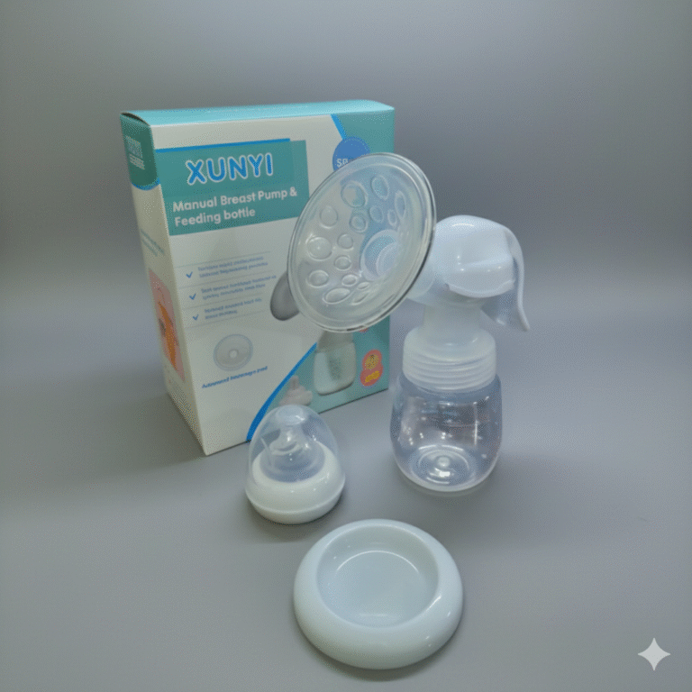 XUNYI Manual Breast Pump & Feeding Bottle