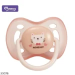 Momeasy Silicone Pacifier 6m+ (Pink/Paste) - Image 2