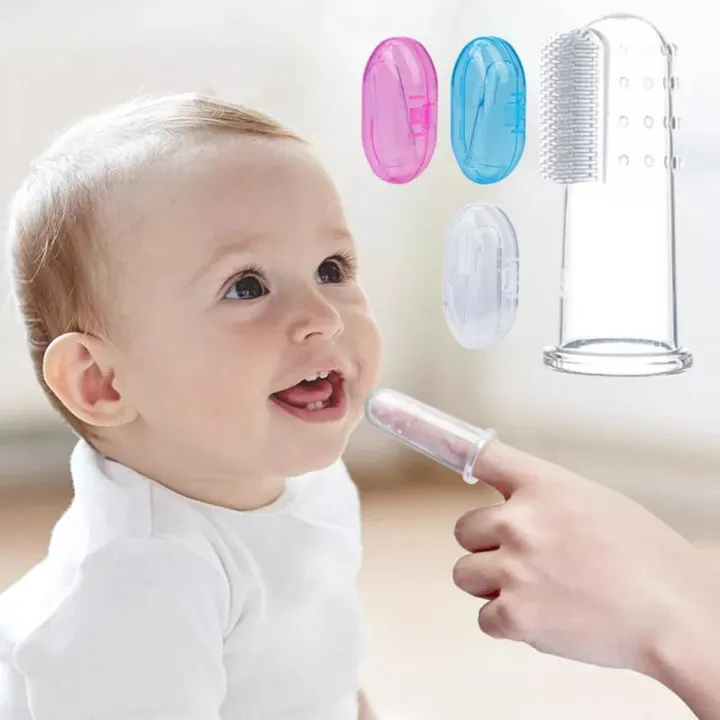 Silicon Soft Baby Finger Toothbrush