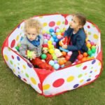 Tent Play House for Kids With 50 pcs plastic balls