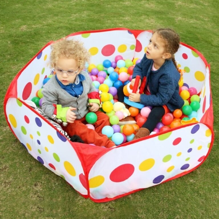 Tent Play House for Kids With 50 pcs plastic balls