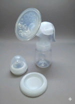 XUNYI Manual Breast Pump & Feeding Bottle - Image 2