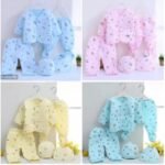 Winter Clothing Stranger Kids 1Set-5 Pieces Dress ( 0-6 Months baby )