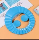 1pcs Baby Shower Cap with Ear Protection Bath Caps Adjustable Soft Shampoo Bathing Hat - Image 3